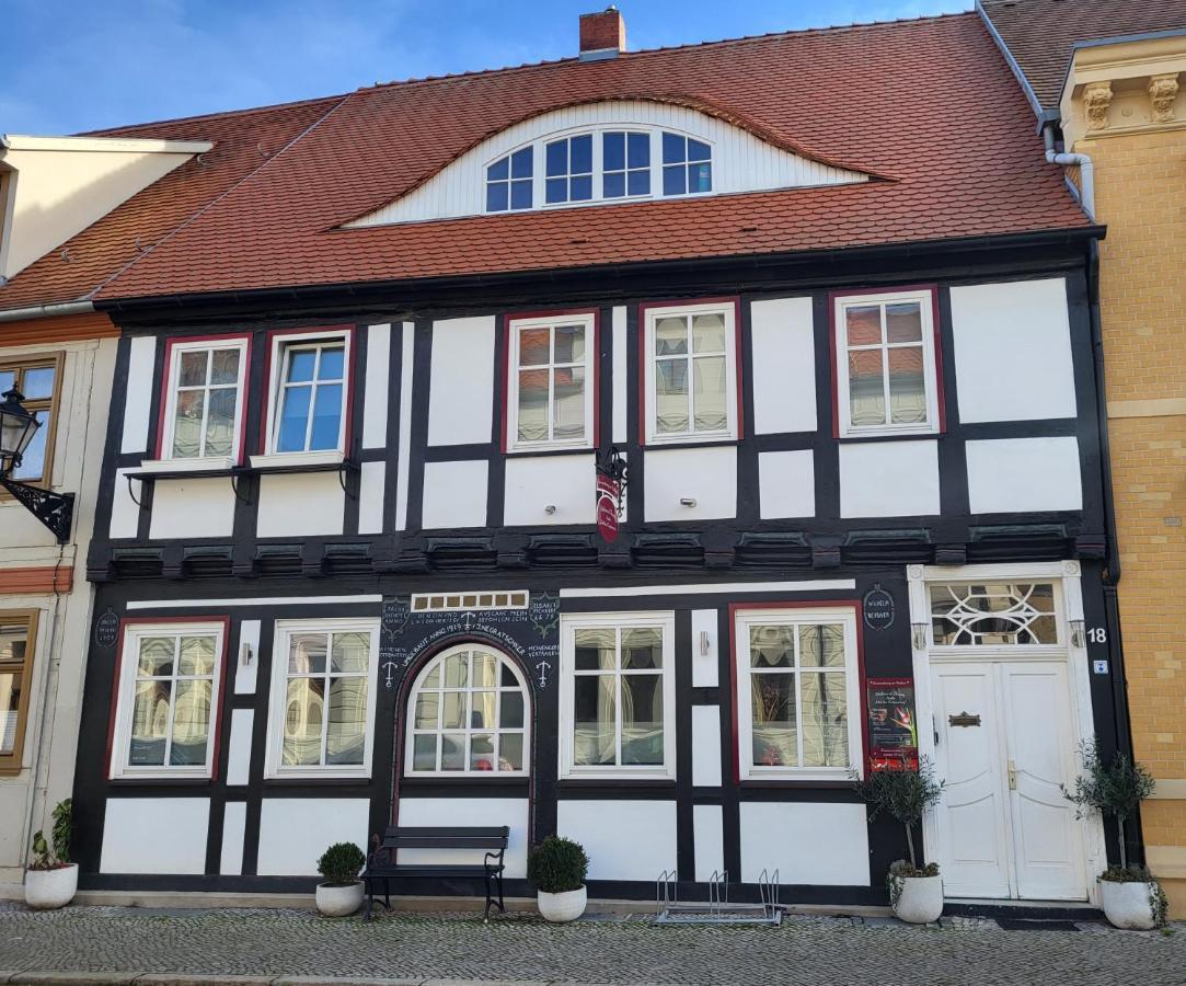 Tangermünde Ferienwohnung Am Rathaus מראה חיצוני תמונה